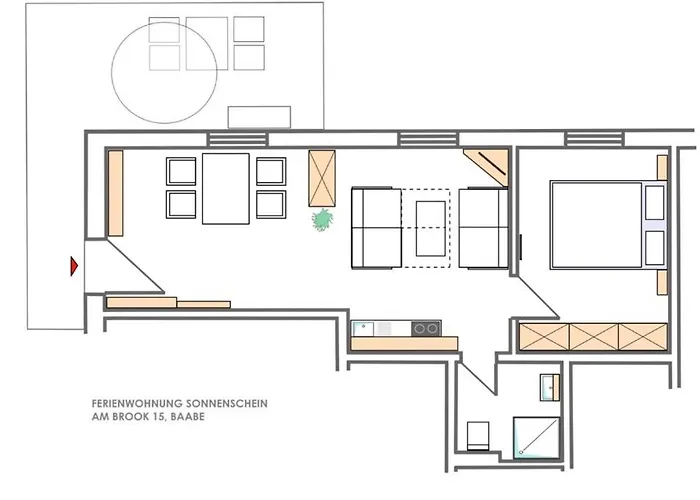 شقة Sonnenschein Am Brook